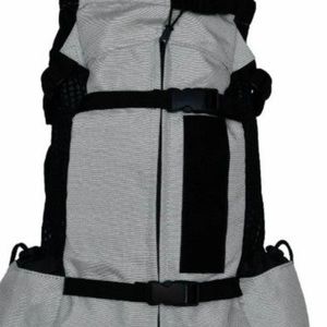 K9 Sport Sack® Air 2 in Grey Color - Front-Facing Dog Backpack Carrier